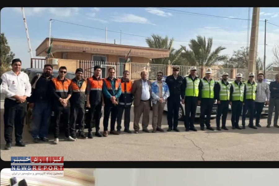 مانور آغاز طرح نوروزی ستاد مدیریت خدمات سفر شهرستان بافق برگزار شد