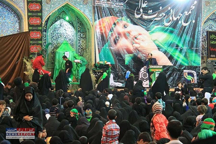 همایش شیر خوارگان حسینی در امام زاده عبدالله بافق