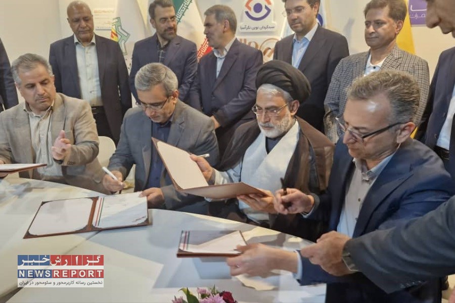 تصویر همکاری چهار جانبه برای انرژی پاک؛ تفاهم‌نامه موسسه اعتباری ملل و شرکت‌های برق خراسان امضا شد