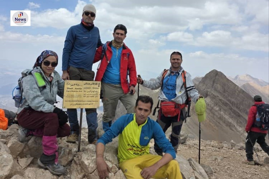 صعود کوهنوردان فال به قله‌های مورگل دنا و قاش مستان