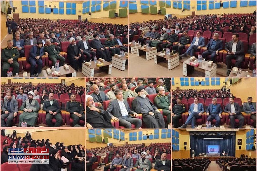 آیین تکریم فرمانده ناحیه مقاومت بسیج بافق؛ تجلیل از سال‌ها خدمت صادقانه سرهنگ نصیری