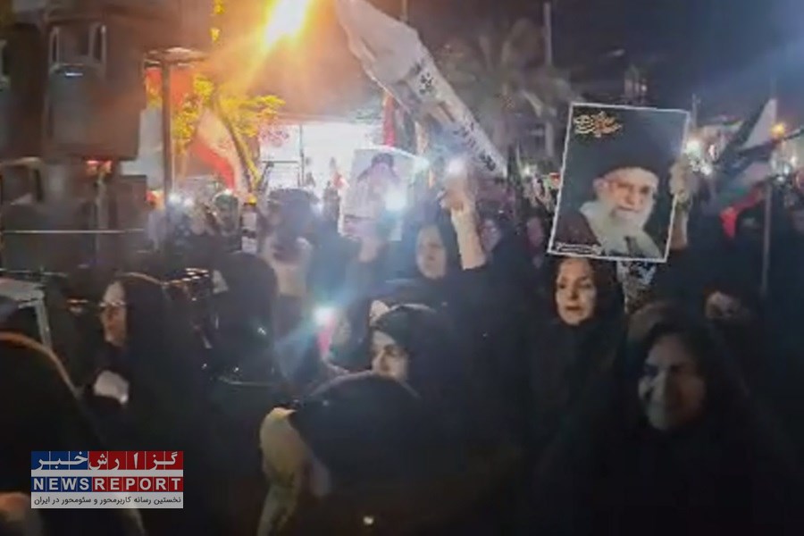 حماسه بافق: خروش عاشورایی در خون‌خواهی رهبر شهید و انزجار جهانی علیه غاصبان قدس